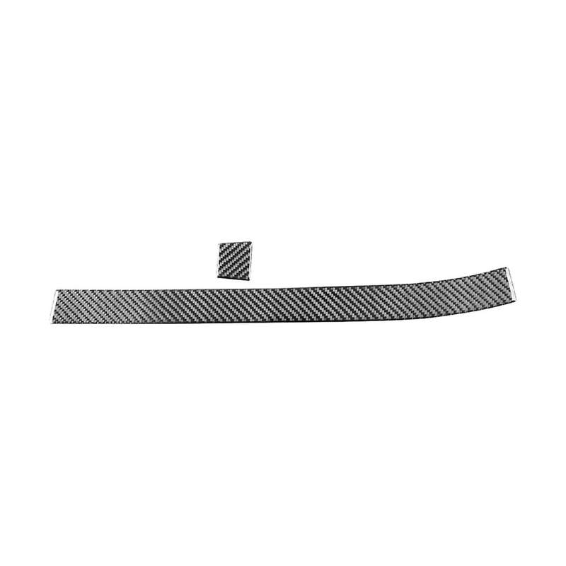 for S2000 2000-2009 Soft Carbon Fiber Center Console Co-Pilot Dashboard Trim Strip Sticker Interior