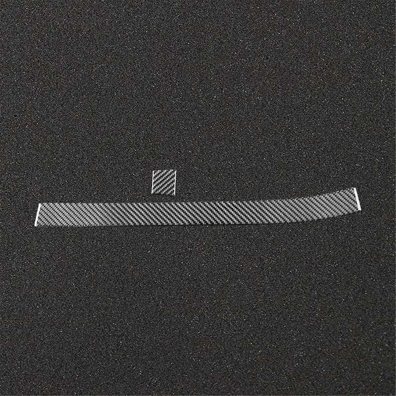 for S2000 2000-2009 Soft Carbon Fiber Center Console Co-Pilot Dashboard Trim Strip Sticker Interior