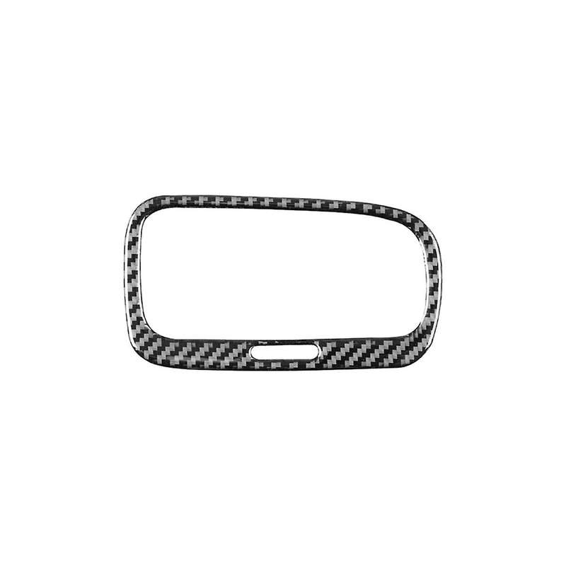 for S2000 2000-2009 LHD Soft Carbon Fiber Side Outlet Cover Trim Sticker Car Interior Accessories