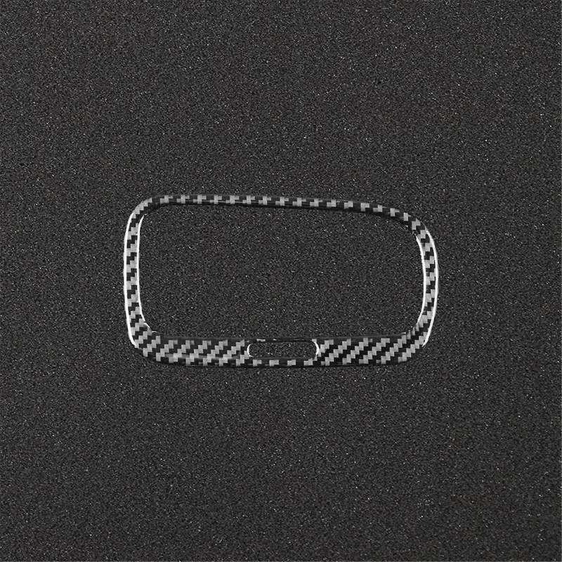 for S2000 2000-2009 LHD Soft Carbon Fiber Side Outlet Cover Trim Sticker Car Interior Accessories
