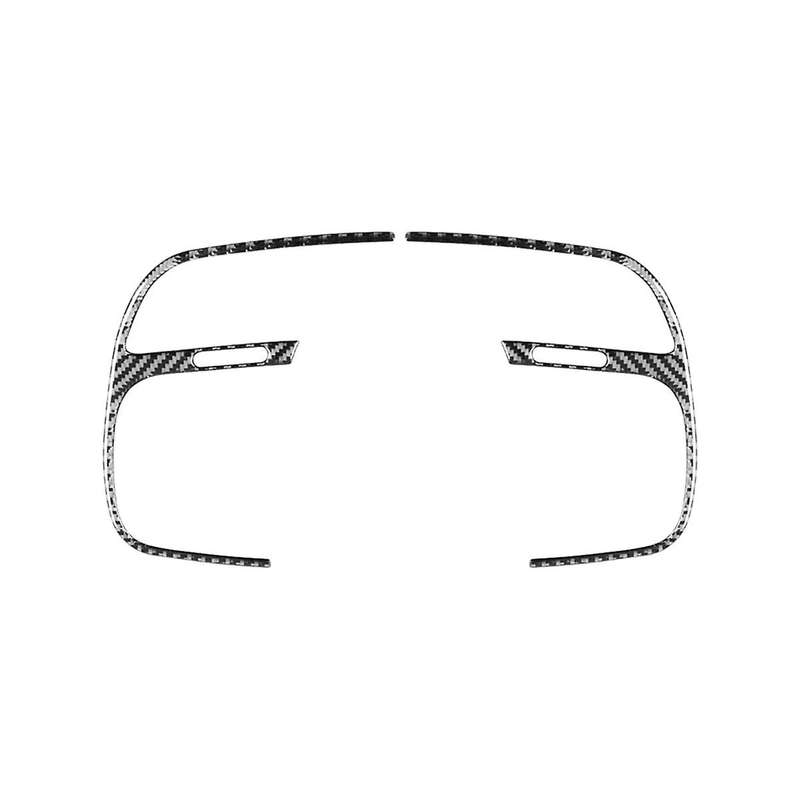 for S2000 2000-2009 Soft Carbon Fiber Side Dashboard Outlet Cover Trim Sticker Car Interior Accessor