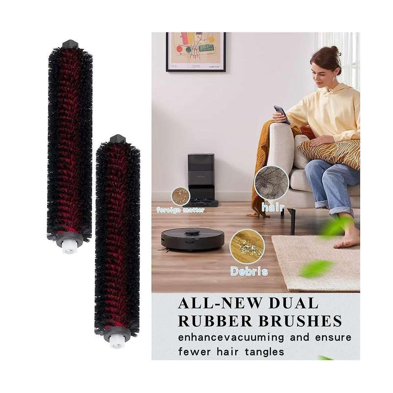 for S7 MaxV Ultra & S8 Pro Ultra High-Speed Cleaning Brush Washable for Mop Washing and Dock Self-Cl