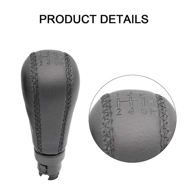 for S60 S80 V70 Xc70 Pu Leather Shift Knob Handball Accessories 6 Speed
