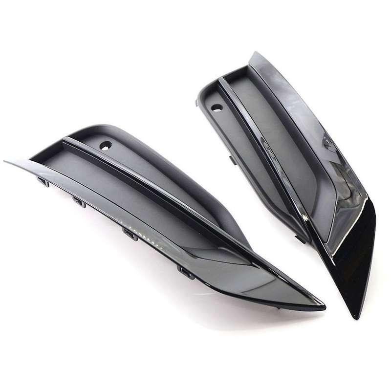 for S90 V90 2016-2019 Front Bumper Fog Lamp Grill Grille Insert Face Bar Cover 31425447 31425446