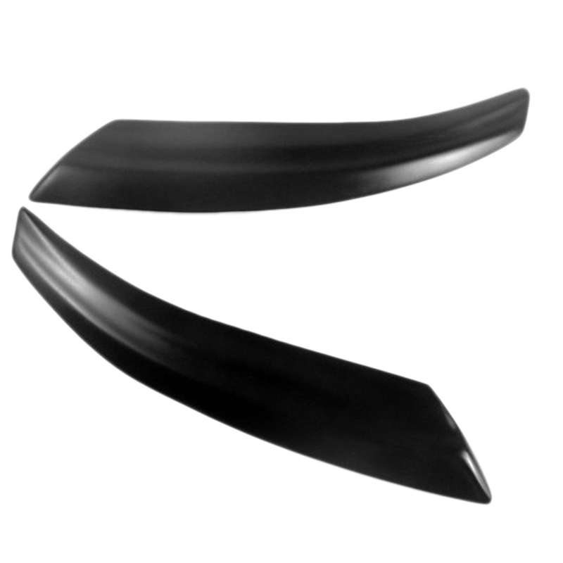 for Saab 9-3 2000-2015 Glossy Black Car Sticker Front Headlights Eyebrow Eyelid Trim Cover Accessori