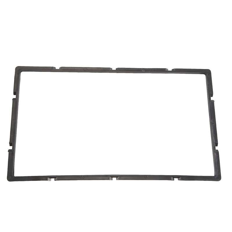 for S80 1999-2005 Car Stereo Fascia Dash Panel 2 Din Frame Trim Kit(173x98mm)