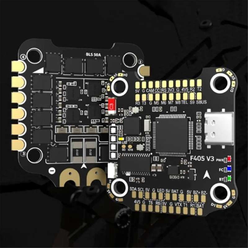 for SB-F405-V3 Flight Control 8 Way Motor 1000Uf Capacity High Frequency Low Resistance Capacitor Mo