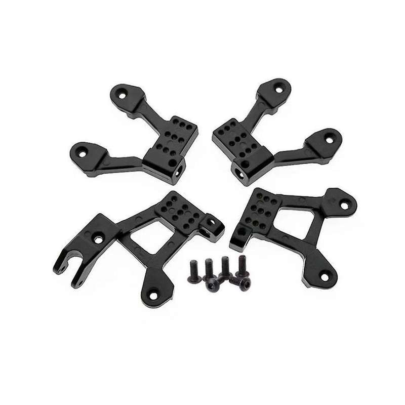for Scx10 90046 1/10 Simulation Climbing Car Metal Upgrade Fittings Shock-proof Connecting ,silver