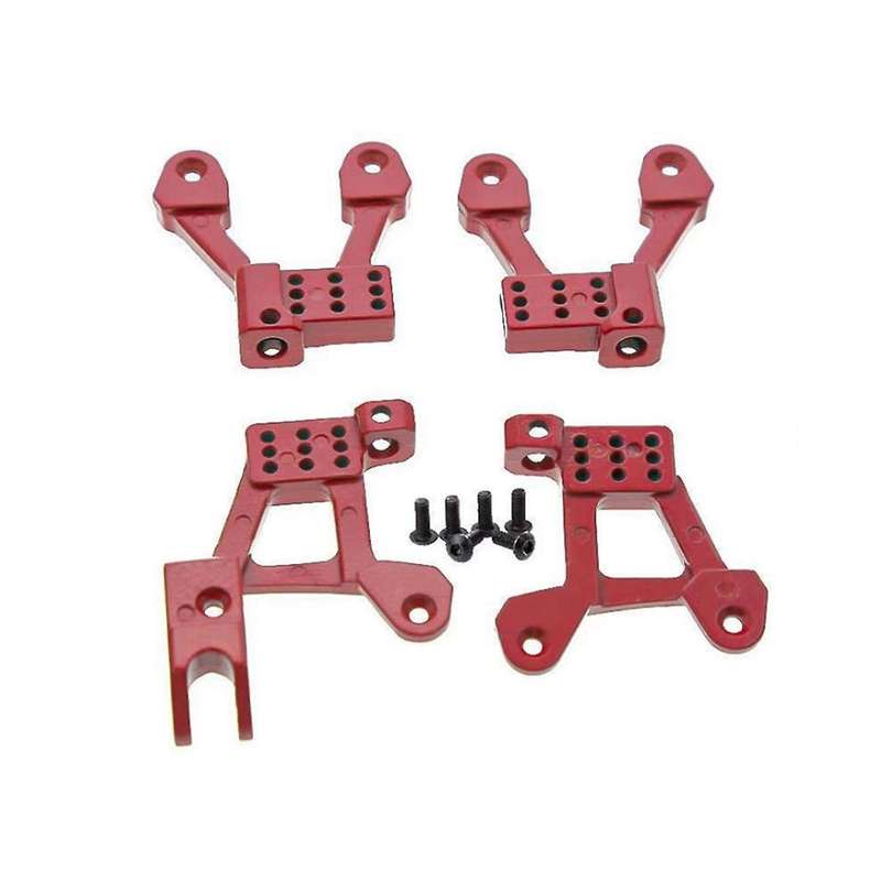 for Scx10 90046 1/10 Simulation Climbing Car Metal Upgrade Fittings Shock-proof Connecting ,silver