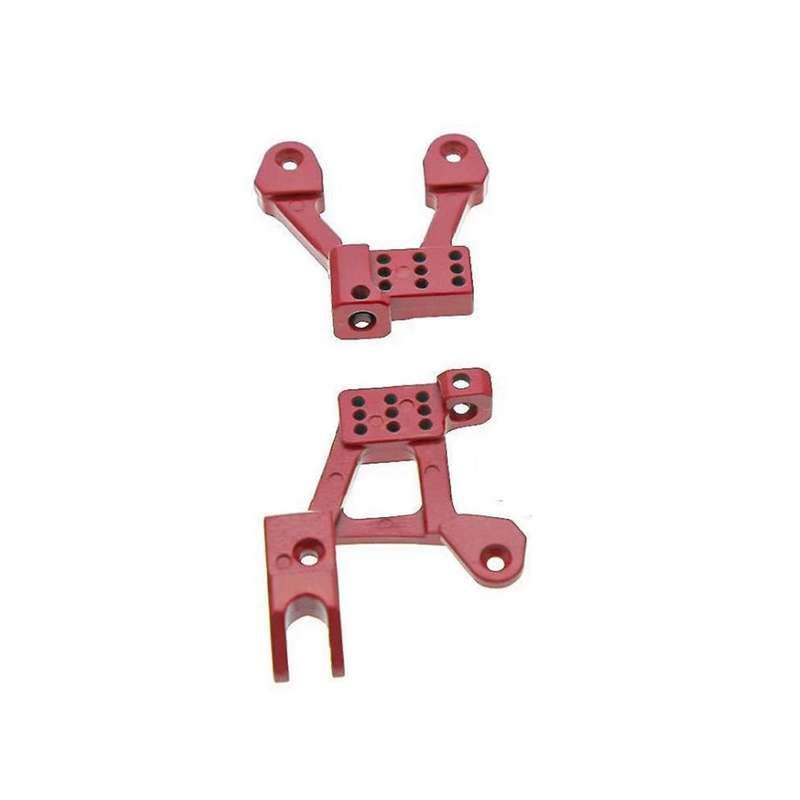 for Scx10 90046 1/10 Simulation Climbing Car Metal Upgrade Fittings Shock-proof Connecting ,silver