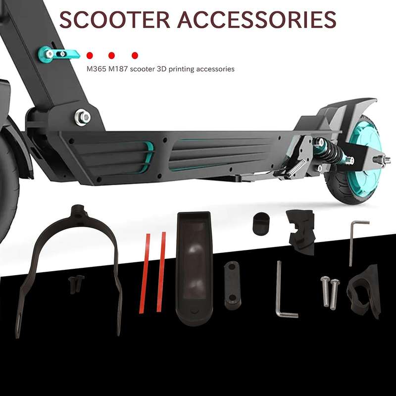 for Scooter M365/m187/pro Accessories Combination Set Special Hook Damping Damping Meter Silicone S
