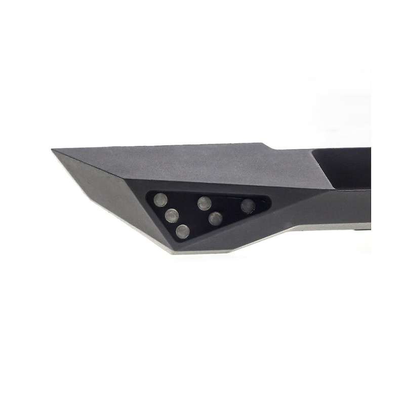 for Scx10 90046 Climbing Car Wrangler Blade Front Bumper Front Bumper Metal Front and Rear Anti-col