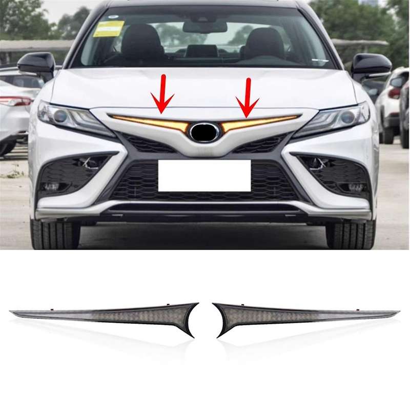for SE XSE 2018-2023 Car LED Front Grille Lights DRL Turn Signal Light