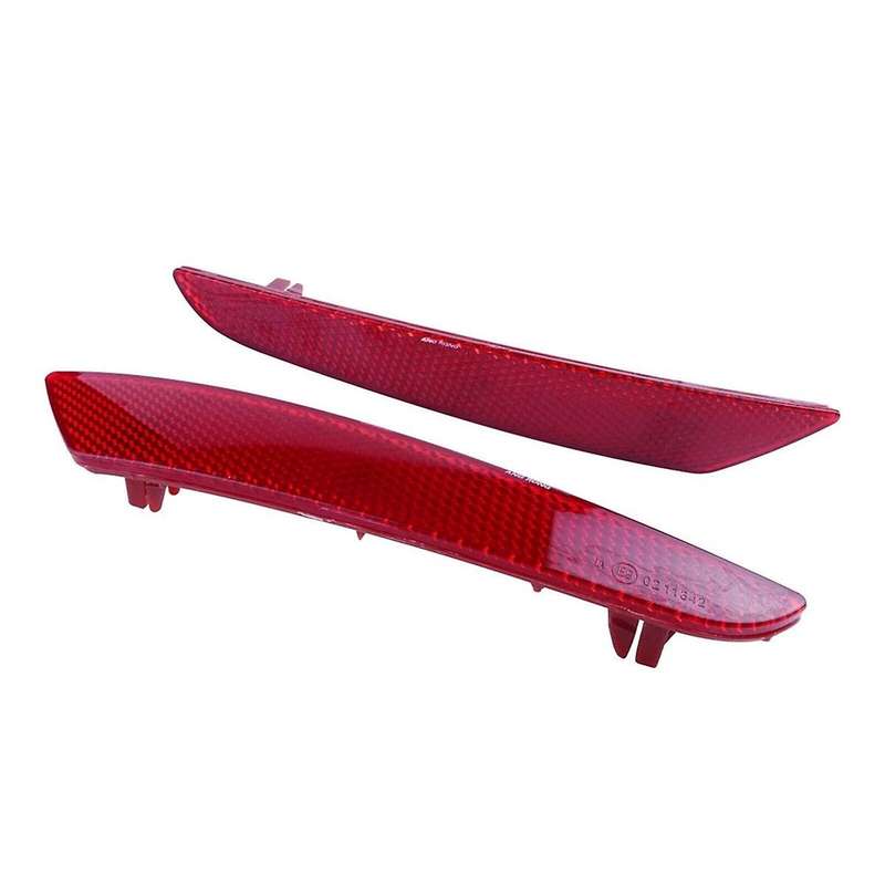 for Seat 2013-2019 Rear Bumper Reflector No Light Red Lens Cover L&R