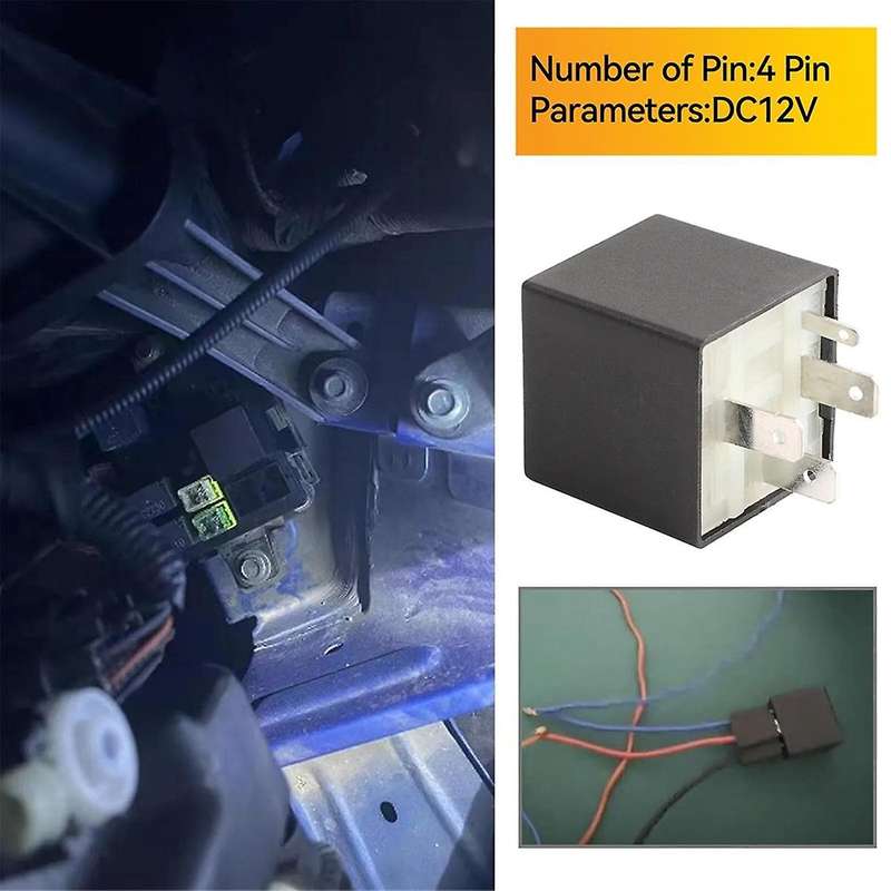 for Seat 1989-2006 Engine Main Electronic Power Supply Wiring Relay R109 1J0906381A 357906381A