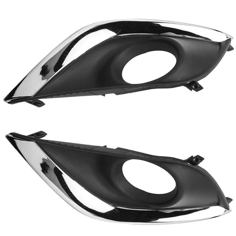 for Sedan 2015-2018 Car Front Fog Light Lamp Cover Frame Trim