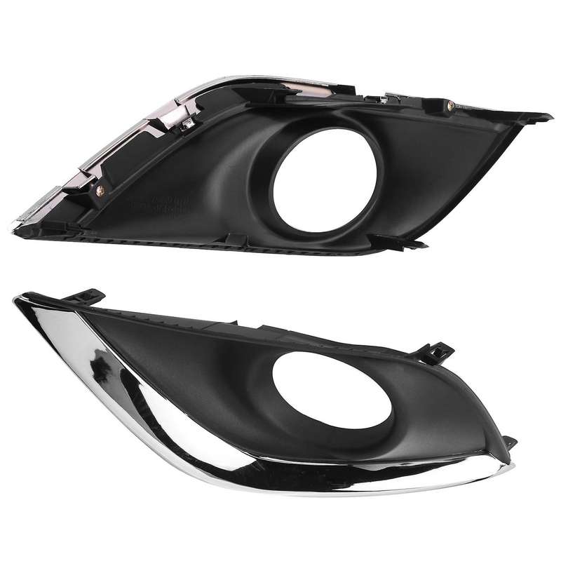 for Sedan 2015-2018 Car Front Fog Light Lamp Cover Frame Trim