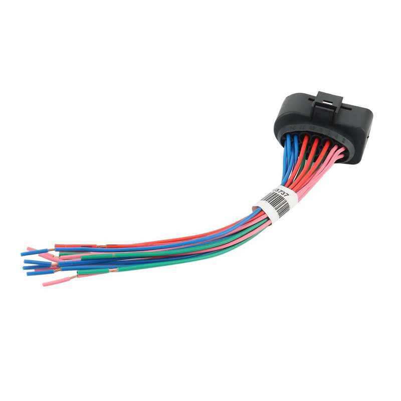 for Seat Headlight 14 Pins Plug Connector with Wire Cable 1J0973737 / 1J0 973 737