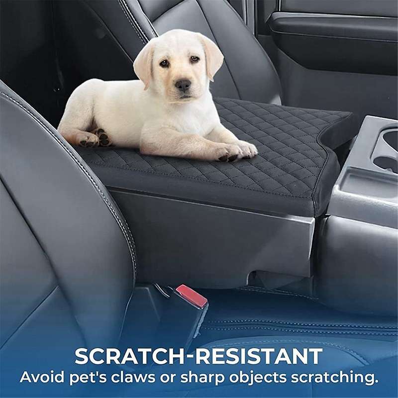 for Seat Center Console Lid Armrest Cover for F250 Car Jump Seat Type Armrest Box Pad Interior Parts