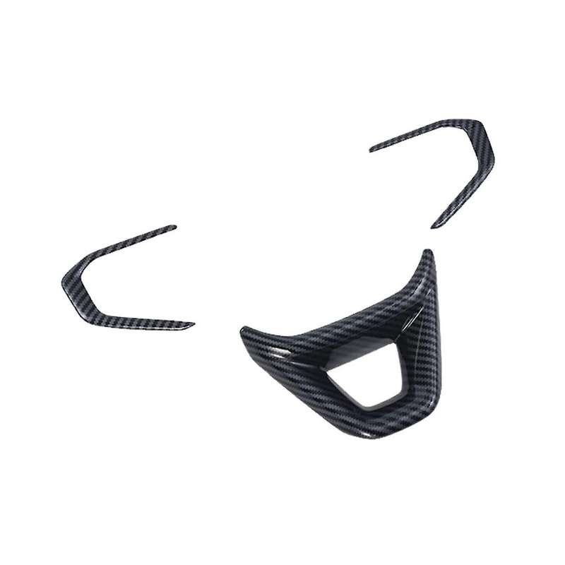 for Seeker 2023 2024 Car Steering Wheel Cover Trim Decorative Interior Accessories , ABS Carbon Fibe