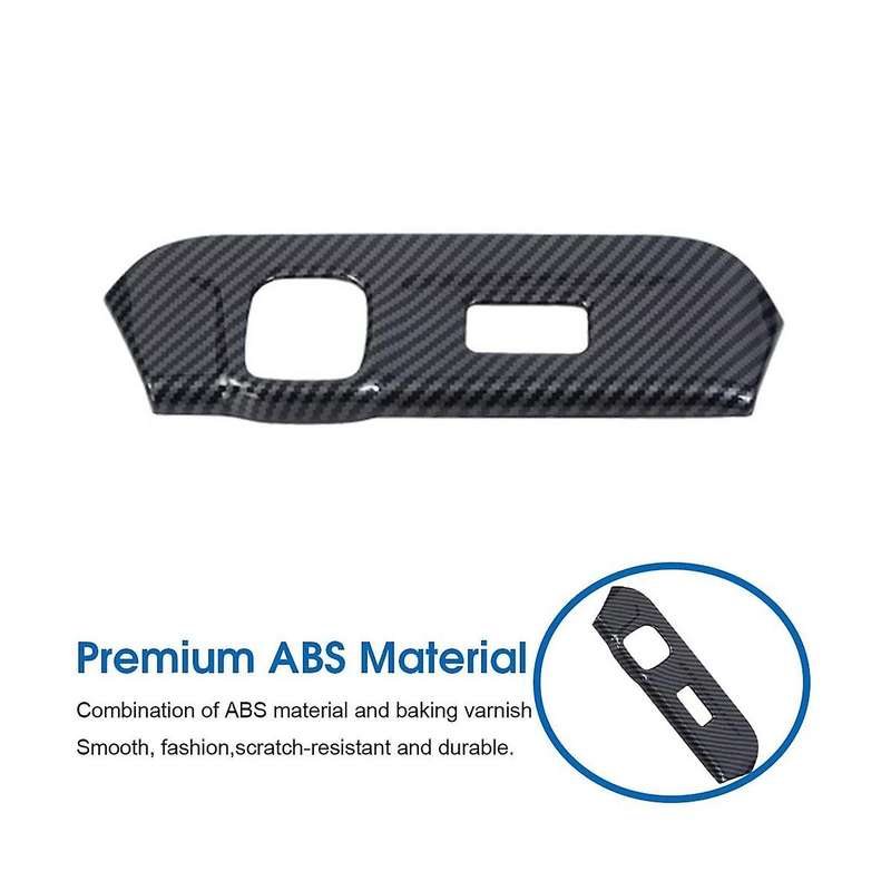 for Seeker 2023 2024 Centre Console Usb Port Panel Cover Trim Interior Accessories , Abs Carbon Fib