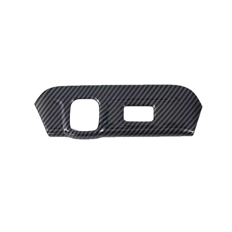for Seeker 2023 2024 Centre Console USB Port Panel Cover Trim Interior Accessories , ABS Carbon Fibe
