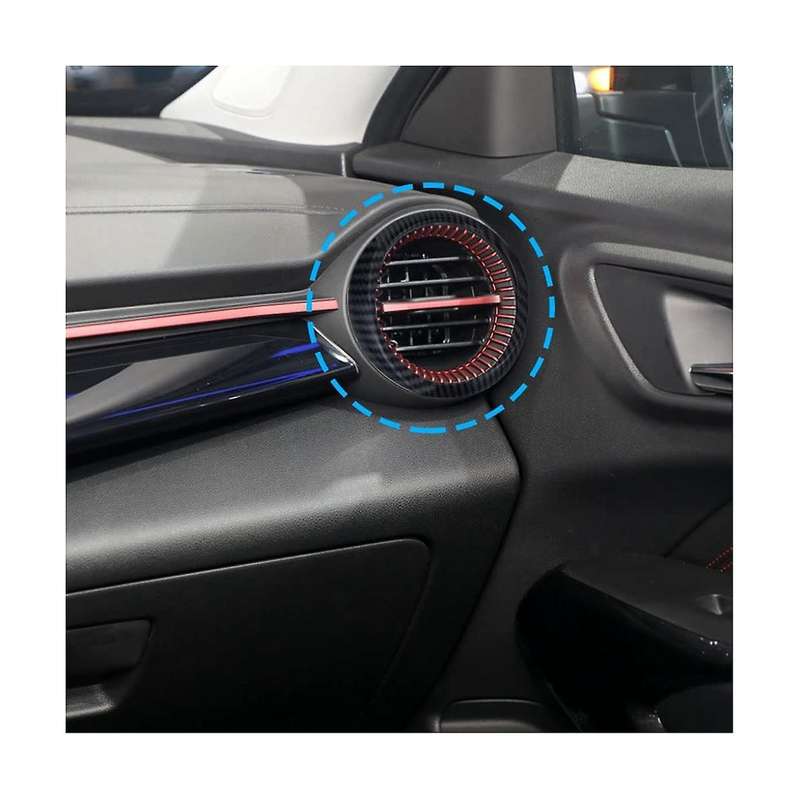 for Seeker 2023 2024 Dashboard Side Ring Trim Interior Accessories , ABS Carbon Fiber