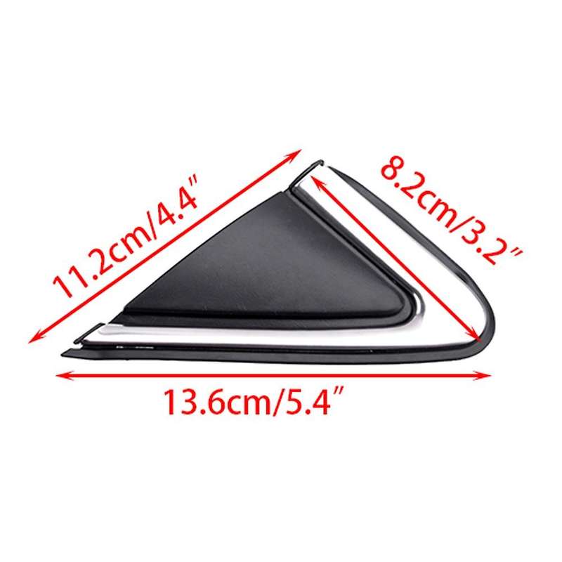 for Sentra 2013 2014 2015 Car Side Rearview Mirror Triple-cornered Plate Trim