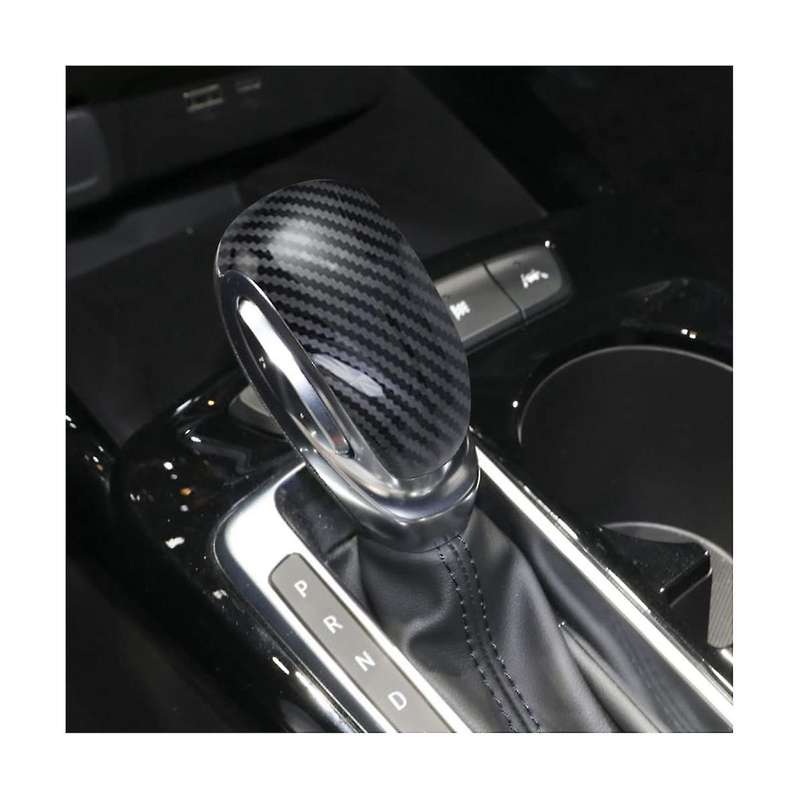 for Seeker 2024 Car Gear Shift Knob Head Cover Trim Interior Accessories , ABS Carbon Fiber