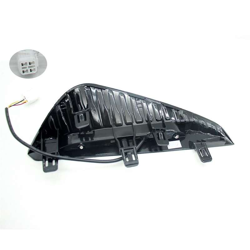 for Sentra Sylphy 2023 Daytime Running Light Fog Light Cover with Yellow Turn Signal