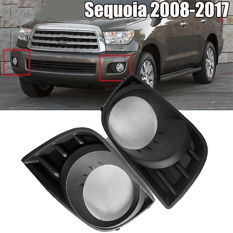 for Sequoia Fog Light Cover 2008-2017 Driver and Passenger Side Pair/Set 814820C021 814810C021