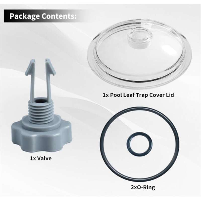 for SF80110-1 Pool Leaf Trap Cover Lid Sand Filter Pump O-Ring Valve Swimming Pool Cleaning Cover Li