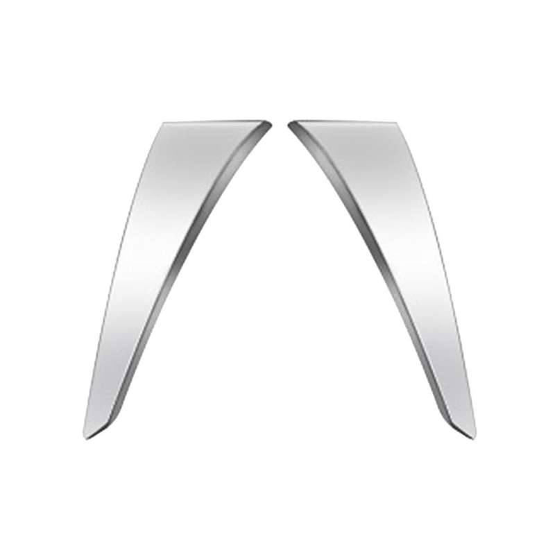 for Sienna 2021 2022 Car Chrome Rear Tail Light Lamp Cover Garnish Strip Eyebrow Cover Trim