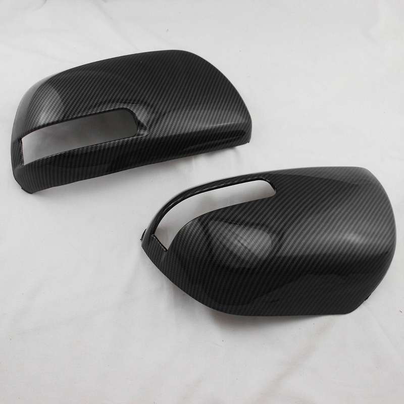 for Sienna 2010-2018 ABS Carbon Fiber Car Exterior Rearview Mirror Cover Wing Mirror Covers Caps