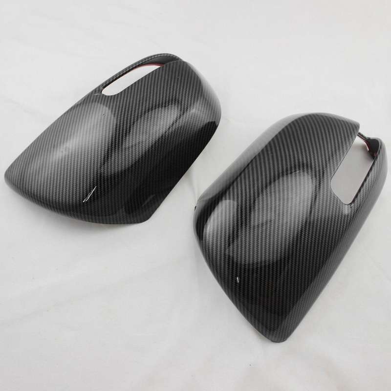 for Sienna 2010-2018 ABS Carbon Fiber Car Exterior Rearview Mirror Cover Wing Mirror Covers Caps