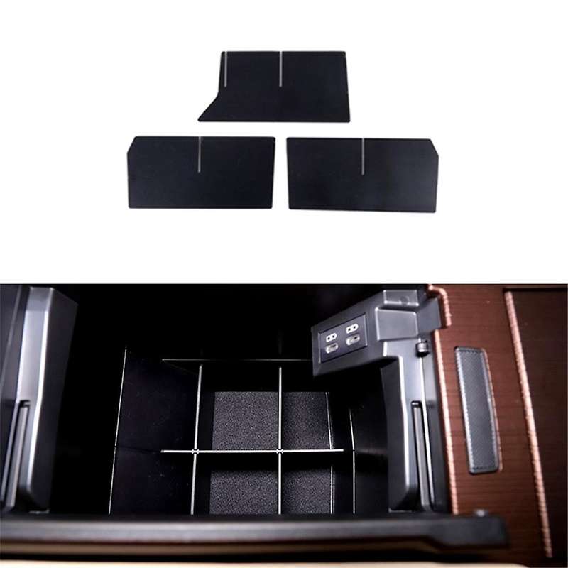 for Sienna 2021 2022 2023 Center Console Organizer Divider Armrest Box Dividers Tray Interior Access