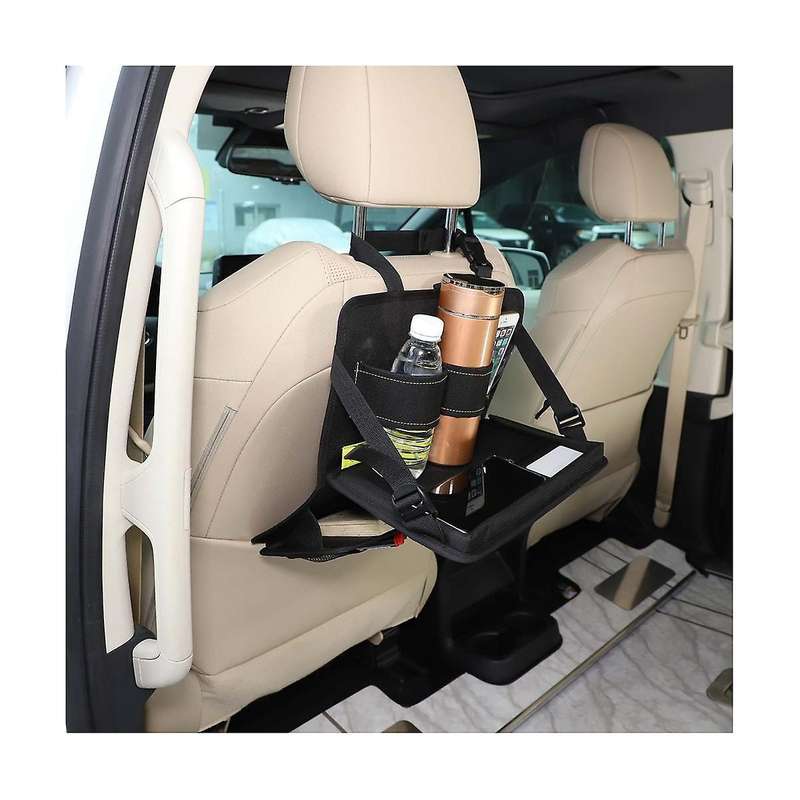 for Sienna 2021 2022 2023 Car Back Organizer with Foldable Table Tray Holder Organizer Travel Access