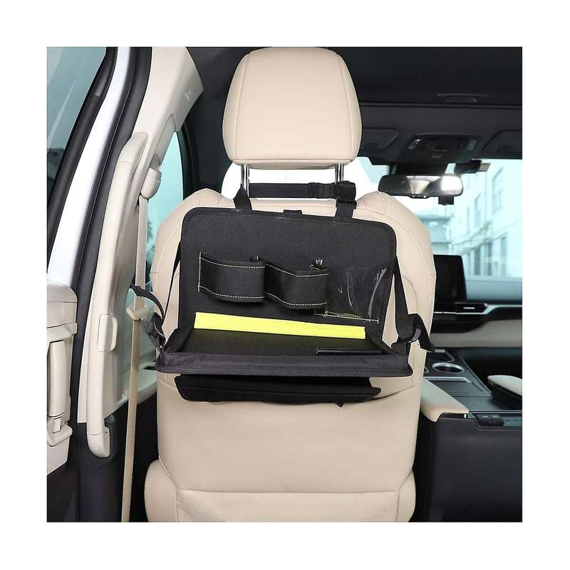 for Sienna 2021 2022 2023 Car Back Organizer with Foldable Table Tray Holder Organizer Travel Access