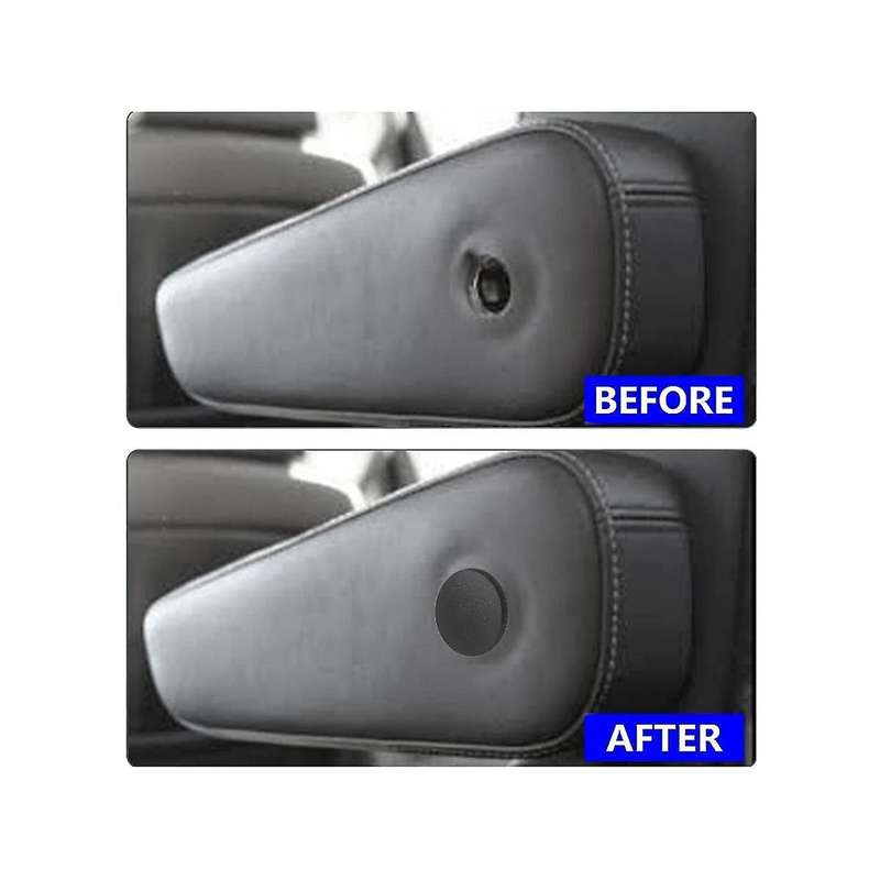 for Sienna 2010-2019 Seat Armrest Cover Front Middle Row Seat Armrest Cover Screw Hole Round Cover