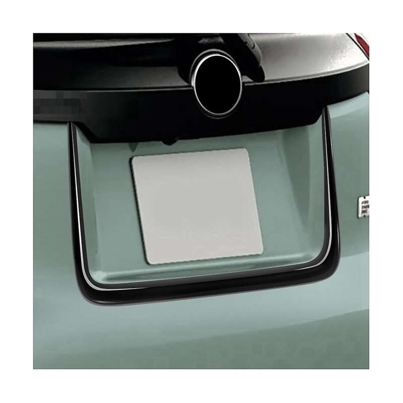 for Sienta 10 Series 2022 2023 Exterior Abs Gloss Black Rear Door Trunk Strip Moulding Trims Cover