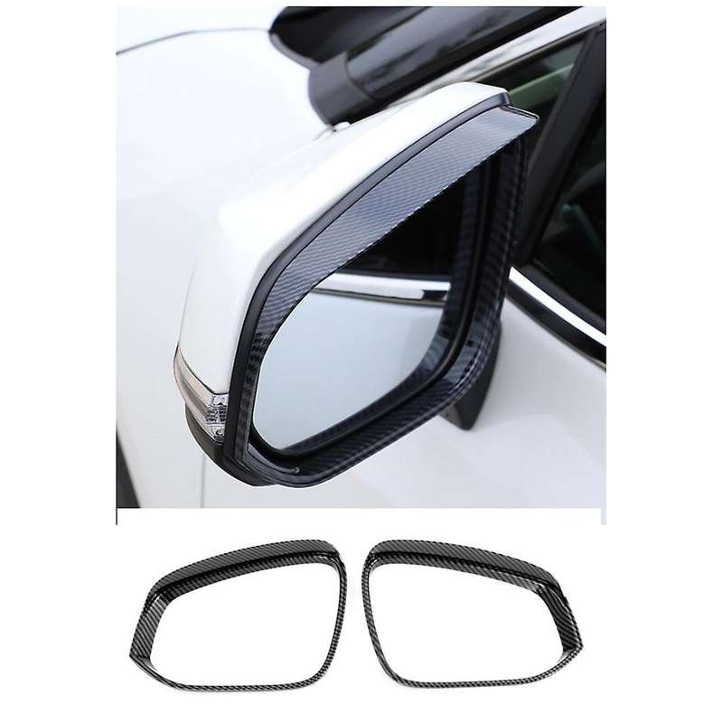 for Sienna XL40 2021 2022 Carbon Fibre Car Rearview Mirror Rain Eyebrow Cover Trim Decorative Frame