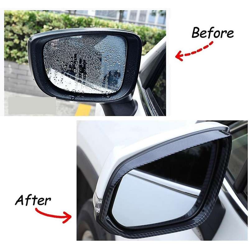for Sienna XL40 2021 2022 Carbon Fibre Car Rearview Mirror Rain Eyebrow Cover Trim Decorative Frame