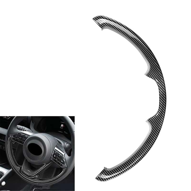 for Sienta Aqua Yaris 2022 2023 Car Steering Wheel Panel Cover Trim Frame Sticker Accessories A