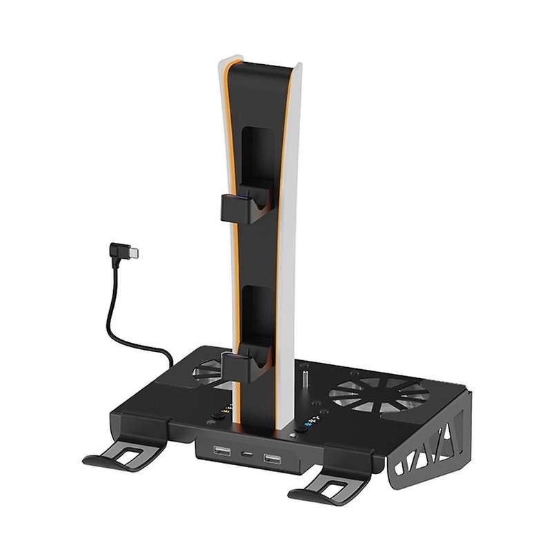 for Slim Console Wall Mount Cooling Fan Holder Gamepad Seat Charger Headset VR Helmet Multifunctiona