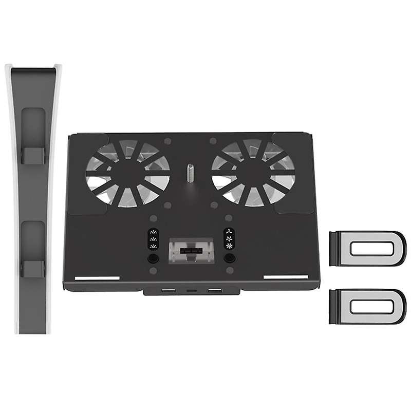 for Slim Console Wall Mount Cooling Fan Holder Gamepad Seat Charger Headset VR Helmet Multifunctiona