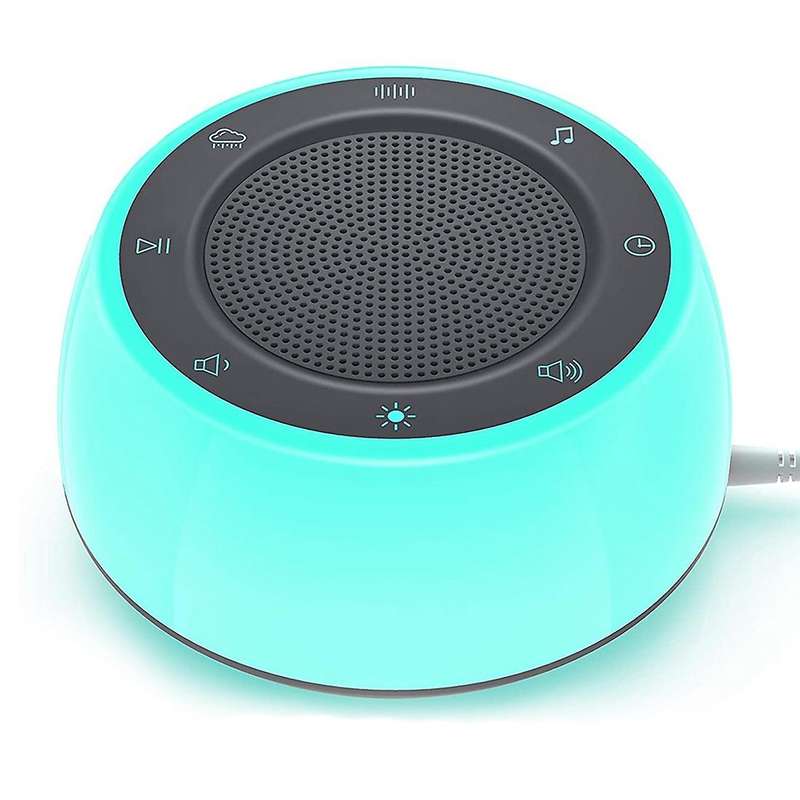 for Sleeping Baby Adults Kids, Sound Machine with Night Light, 16 Soothing Sounds for Sleeping