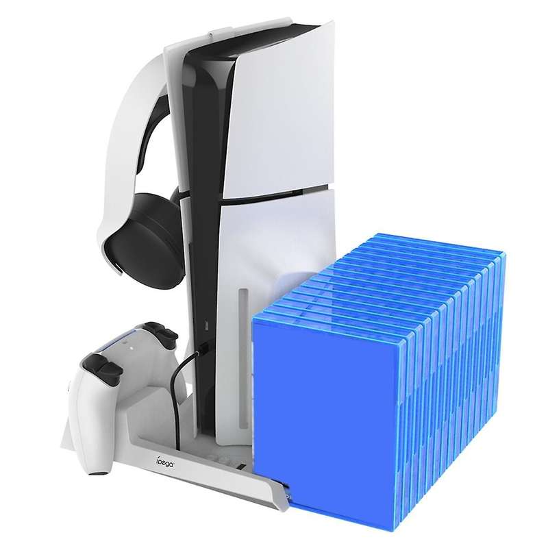 for Slim/ Console Cooling Base Controller Docking Station Disc Headphone Organizer with Rgb Phantom