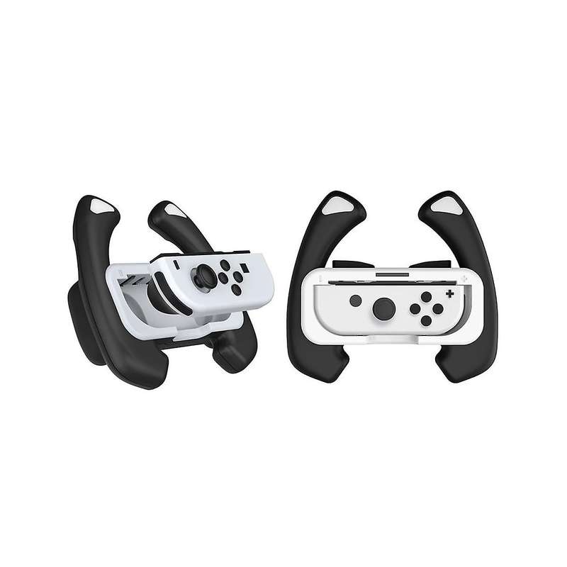 for Small Handle Cartoon Game Steering Wheel Switch Left and Right Handle 2pcs/set Steering Wheel Gr