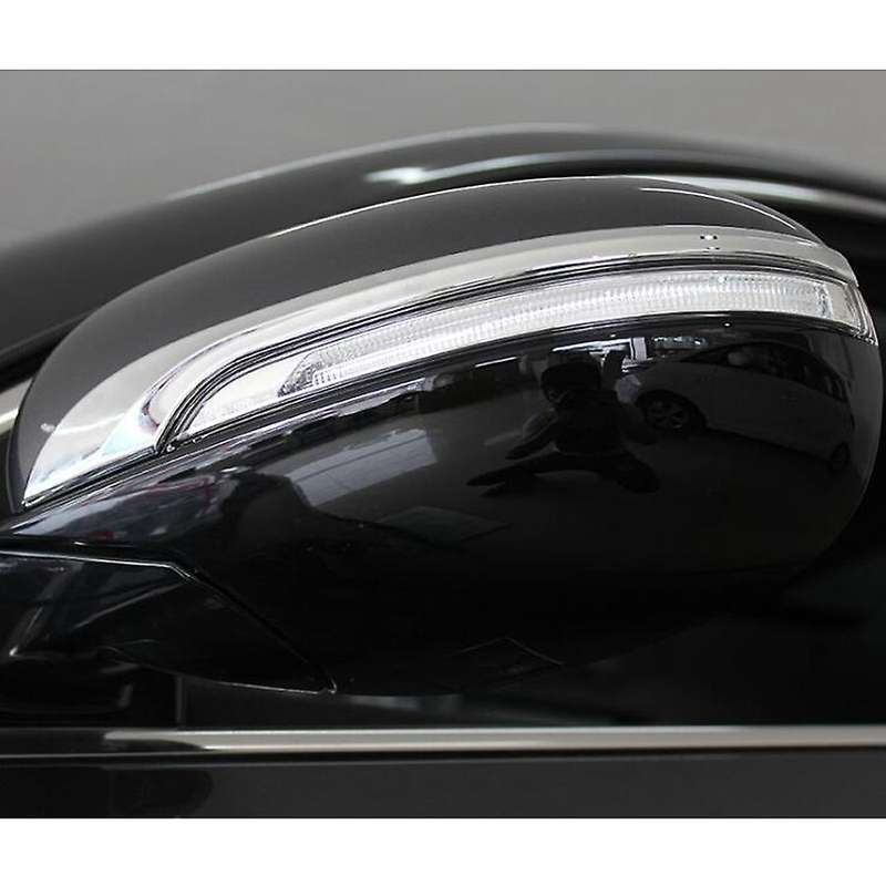 for Sorento 2015-2018 Car Rear View Mirror Decoration Strips Trim Cover Styling Garnish Stickers ABS