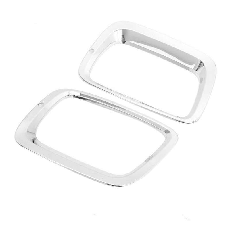 for Sorento 2013 2014 Chrome Silver Front Head Fog Light Lamp Cover Trim Moulding